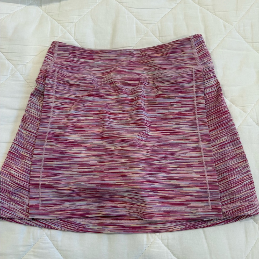 Like New Athleta Multicolor Mini Skort Youth L